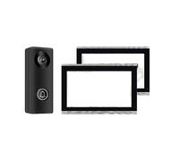 SXYGYWA Videocamera Campanelli Kit Di Sistemi Di Interfono IP POE Digitale WiFi Smart Video Da 10 Pollici Touch Screen Citofono Senza Fili For Campanello Della Villa Del'appartamento(HD-10 inch 1V2)