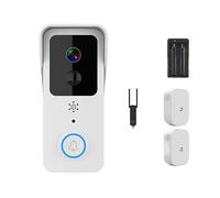 SXYGYWA Videocamera Campanelli Smart Home Visual Campanello 2.4G / 5G Dual WiFi Campanello For Esterni Impermeabile AC/Wireless PIR Citofono Visione Notturna(Option 14 Add 32G TF Card)