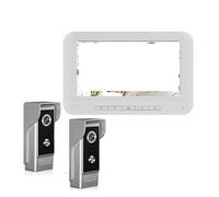 SXYGYWA Videocamera Campanelli Smart Video Ring Campanello Telecamera Interfono Visivo Visione Notturna Interfono Bidirezionale Videocitofono Videocitofono Chiamata Telefonica(V70MM4-2V1)