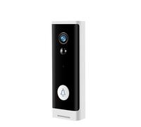 SXYGYWA Videocamera Campanelli Smart WiFi Video Campanello Videocamera Citofono Visivo Con Chime Wireless Home Security Camera Visione Notturna(Standard White)