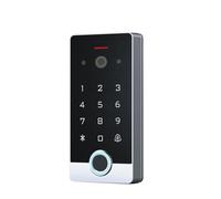 SXYGYWA Videocamera Campanelli Videocitofono 1080P For Di Controllo Accessi Domestico, Tastiera Di Accesso Con Impronta Digitale Wi-Fi, Apriporta E Citofono Senza Monitor(VF3)