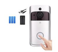 SXYGYWA Videocamera Campanelli Videocitofono IP Intelligente WIFI Videocitofono Campanello For Porte WIFI Telecamera For Campanello Allarme IR Telecamere Di Sicurezza Wireless(Option 3)