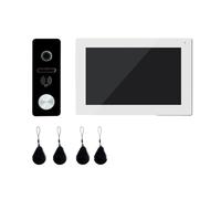 SXYGYWA Videocamera Campanelli Videocitofono Wi-Fi Con Monitor Touch Da 7 Pollici Tuya Di Campanello Video Tuya Smart Home 1080P Telecamera For Campanello Cablato A 160°(7 inchw 94206bic)