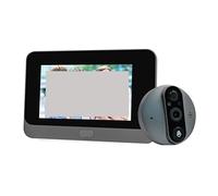 SXYGYWA Videocamera Campanelli Wifi Videocitofono Senza Fili Smart Home Appartamento Spioncino Visivo Campanello For Porte For Casa(R9S-1080P-Add 32G TF Card)