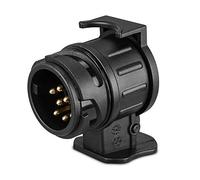 SXYHKJ 13 Pin a 7 Pin Adattatore rimorchio,Camion Caravan Gancio Traino Spina rimorchio 13 Poli Presa 12 V Adattatore convertitore Elettrico Presa connettore