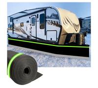 SXYKXYDL Faldón para caravana de fácil instalación, 79 cm de Alto, con Malla metálica en la Parte Inferior, Ideal para El Invierno. Accesorios para exteriores. 28 m 92 Pies.