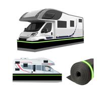 SXYKXYDL Faldón para caravana de fácil instalación, 80 cm de Alto, Ideal para El Invierno. Almacenamiento práctico. Faldón para caravana de 22 m/72 Pies.