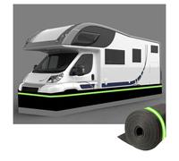 SXYKXYDL Faldón para caravana sin necesidad de taladrar, 79 cm de Alto, Resistente al Viento y la Nieve, 24 m/78 Pies.