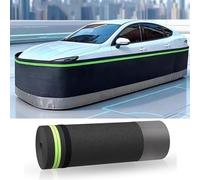 SXYKXYDL Faldón para caravana sin perforaciones, faldón portátil de 95 cm de Alto para caravana, Malla de Hierro en la Parte Inferior, fundas para caravana de Quinta rueda (24 m/78 Pies)