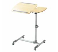 SXYKXYDL Supporto per podio Regolabile con Ruote e Piano inclinabile per lezioni, Chiesa e Uso in Aula - Soluzione Portatile per Parlare in pubblico