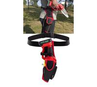 SXYM Mini motosega a batteria Marsupio da cintura, Custodia per motosega a una mano, Foderato con pannello in PE anti-appeso per motoseghe a batteria da 4/5/6“ Libera le mani mentre lavori