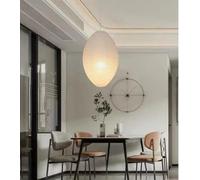 SXYSXYSXY Creativo Carta lampada a sospensione lampada da sala da pranzo Camera da letto comodino minimalismo moderno disegno E27*1 lampadario soggiorno cucina nordico scale Ø33*48 cm