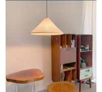 SXYSXYSXY Lampada da sala da pranzo creativo carta lampada a sospensione nordico Camera da letto comodino minimalismo moderno disegno E27*1 lampadario soggiorno cucina scale Ø50*22cm