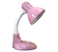 SXYSXYSXY Lampada da scrivania Amico degli Occhi Figli Lampada da Lettura retrò Lampada da Tavolo per Modello E27 Lampadina a LED Regolabile Lampada da Comodino per Figli Camera da Letto,Rosa