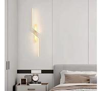 SXYSXYSXY LED Minimalismo Lampada da parete Moderna Per interni 10W luci a parete 3000K bianco caldo Soggiorno camera da letto Scala Corridoio 60 cm,D'oro
