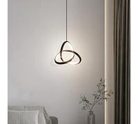 SXYSXYSXY LED Moderno Camera da letto comodino Lampada a sospensione Disegni creativi 15W minimalismo 3000K lampadario Lampada Sospesa soggiorno cucina sala da pranzo scale Ø22cm