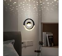 SXYSXYSXY LED moderno mila Camera da letto comodino lampada a sospensione più stellato Paradiso disegno 10W 3000 minimalismo lampadario soggiorno cucina sala da pranzo scale Ø20cm