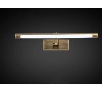 SXYSXYSXY LED Vintage bagno Lampada a specchio 40 cm 9 W Impermeabile Bianco neutro 4000K lampada da bagno Antico Ottone Lampada a specchio lampada a muro per specchio