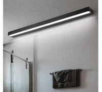 SXYSXYSXY LEDLampada da bagno 70 CM 16W Bianco freddo 6000K Lampada a specchio Impermeabile Luce per il trucco per Bagno armadio a specchio lampada a muro Luce dell'immagine,Nero