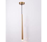 SXYSXYSXY LEDModerno minimalista Lampada a sospensione oro cristallo 1-fiamma Lampadario Camera da letto Comodino Luce neutra 4500K soggiorno cucina Hotel sbarra