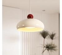 SXYSXYSXY Nordico Lampada da sala da pranzo Moderno/Vintage Lampada a sospensione Lampada da camera da letto Comodino Design creativo Minimalismo E27 Soggiorno Ø35cm