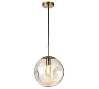 SXYSXYSXY Nordico Minimalismo Lampada a sospensione vetro Lampada da sala da pranzo moderno Design creativo Lampada da camera da letto E27 Soggiorno Soppalco Scale,A,Ø25cm