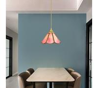 SXYSXYSXY Ottone Bicchiere Lampada a sospensione Moderno lampada da sala da pranzo minimalismo comodino lampadario soggiorno isola della cucina Camera da letto soppalco E27 Ø20*19 cm