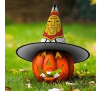 SXZVVBN Burundi Stemma Pieghevole Halloween Strega Cappelli Per Le Feste | Accessorio in tessuto Oxford per adulti. Puntello leggero ideale per un carnevale o un evento in maschera