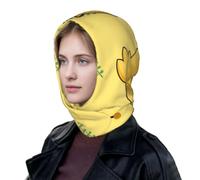 SXZVVBN Cappello invernale da donna con cappuccio a forma di maialino | Scaldacollo reversibile snood, copricapo termico per pendolarismo all'aperto. Cappuccio morbido con chiusura a bottone per