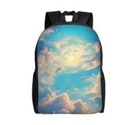 SXZVVBN Cloudy Sky, zaino impermeabile 600D, leggero, da viaggio, per uomo e donna