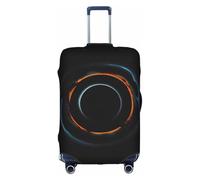 sxzvvbn Mysterious Cosmic Black Holes - Copertura elastica per valigia, con cerniera su entrambi i lati, per viaggi e affari, 45,7-81,3 cm, bianco, XL