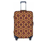 sxzvvbn Shining Overlook - Copertura elastica per valigia, con cerniera su entrambi i lati, per viaggi e affari, 45,7-81,3 cm, bianco, XL