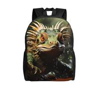 SXZVVBN Spiny lucertole impermeabile 600D zaino leggero pendolari viaggio zaino Daypack uomo donna