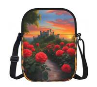 SXZVVBN Una bella borsa a tracolla leggera e impermeabile con piccola cerniera per donne da viaggio con tracolla regolabile