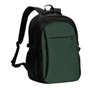 SXZVVBN Zaino da viaggio per laptop con porta USB, colore: Viola scuro | Borsa per computer da uomo e donna, con cavo di ricarica e tasche antifurto, per viaggi di lavoro