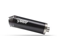 SY.004.LVC - Terminale Scarico Mivv OVAL Nero SYM ADX TG 400 (25-25)