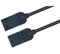 SY ELECTRONICS Cavo HDMI Slim Stealth Premium 1m, 4K HDR