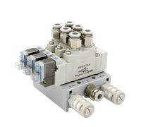 SY5120 Elettrovalvola Combinata Singola Valvola di Controllo del Cilindro a Controllo Elettronico SY5120-5LZD-01 SY5120-6LZD-01(8 Stations)