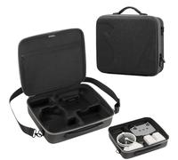 SYACHI Drone Borsa per DJI Flip, Portatile PU Custodia impermeabile con Tracolla Borsa per DJI FLIP Drone e Batteria Accessori, Borsa da Viaggio Guscio Duro Custodia di Protezione