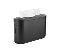 SYALEO Dispenser di Asciugamani di Carta da banco Dispenser di Asciugamani di Carta multipiega da Tavolo con Finestra visibile Scatola Porta Asciugamani di Carta in plastica