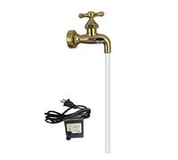 SyangKaitian Fontana con annaffiatoio con beccuccio Che scorre Invisibile, Fontana con Rubinetto Galleggiante Fontana con Rubinetto Galleggiante Arte da Cortile per Decorazioni per la casa