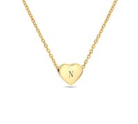 SYAVR Ciondolo d'amore versatile in acciaio inossidabile 26 lettera inglese collana a catena in acciaio al titanio