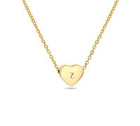 SYAVR Ciondolo d'amore versatile in acciaio inossidabile 26 lettera inglese collana a catena in acciaio al titanio