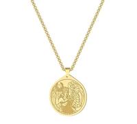 SYAVR Collana con ciondolo in acciaio inossidabile, gioielli mitologici greci della dea della vittoria