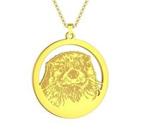 SYAVR Collane Da Uomo E Da Donna In Acciaio Inox Gioielli Vintage Punk Collane Con Ciondoli Di Animali