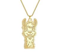 SYAVR In acciaio inox carino cammello Vintage creativo personalizzato gioielli ciondolo collana