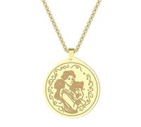 SYAVR Moda in acciaio inox ciondolo collana Persefone Dea della morte