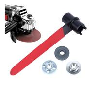 syayw Angle Grinder Wrench | Heavy Duty Non Slip 4 Claw Double Head Spanners | Multi Functional Angle Grinder Disassembly Wrench | Ideal For Cutting Metalworking Construction
