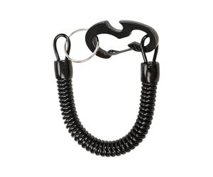 syayw Capitale con Un Carabiner - Chiave a Band | Volume di Sicurezza Rapida Contro La Perdita, Cordino Chiave Estesa Rimorchio per Cinghia Lavoro Immersione Kayak Zaino