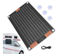 syayw Caricatore solare, caricatore solare, caricatore solare USB, ricarica multipla, ricarica rapida all'aperto, per il campeggio, confezione zaino